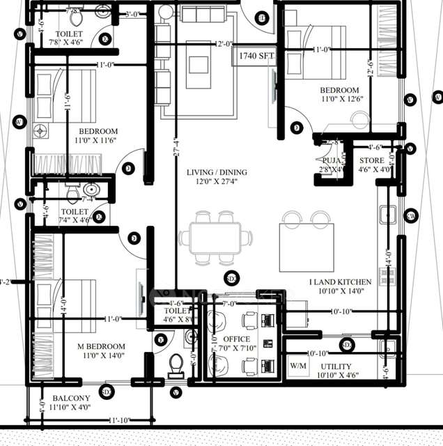 3 BHK Flat In Prithvi Desire Tree, Varthur, Bengaluru For Sale  In Varthur, Bengaluru