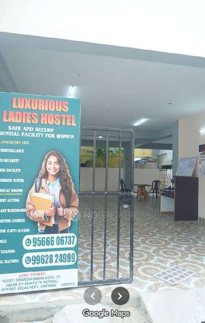 PG for Girls in  Velachery, 