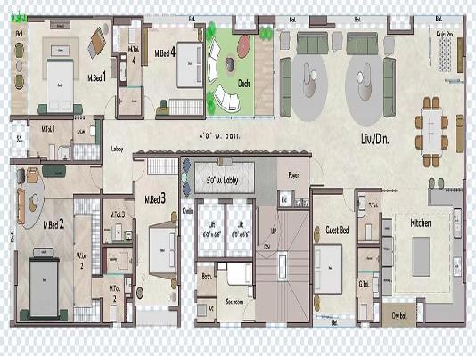 4 BHK Flat In Lotus Kuber Villa For Sale  In Vile Parle West