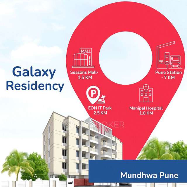 2 BHK Flat In Galxy Residency, Mundhwa for Rent  In  Badhe Nagar,