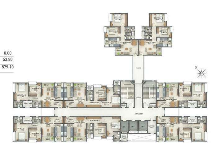 2 BHK Flat In Tata Amantra For Sale  In Tata Amantra