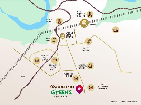 1 BHK Flat In Mountain Greens For Sale near Dattanagar