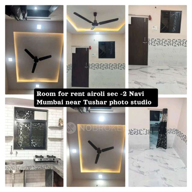 1 RK Flat In B-270 for Rent  In Sector 2, Airoli