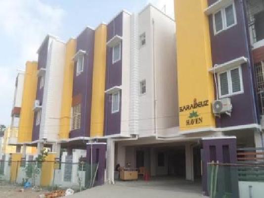 2 BHK Flat In Saradeuz Haven Apartment for Rent  In Nesamani Nagar 1st St