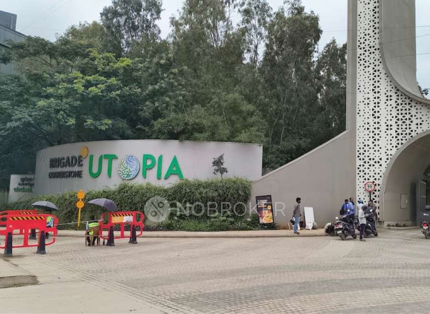 1 RK Flat In Brigade Cornerstone Utopia for Rent  In Paradise