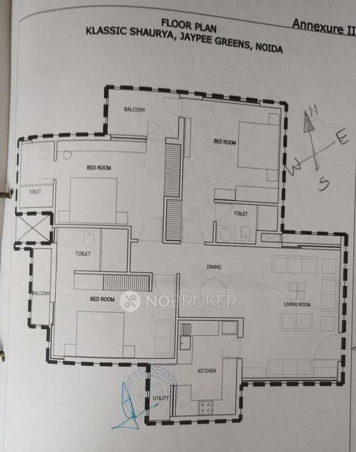 3 BHK Flat In Jaypee Klassic Heights , Sector 134, Noida For Sale  In Sector 134, Noida