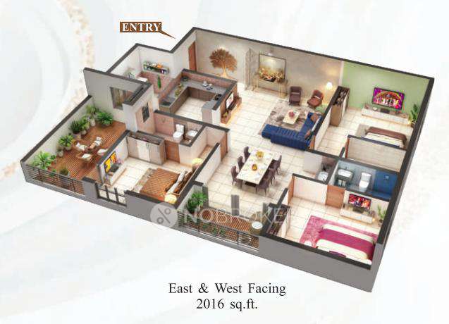 3 BHK Flat In Kg Montage For Sale  In Alwarpet