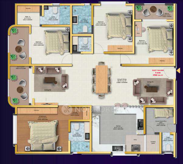 4+ BHK Flat In Tru Aquapolis For Sale  In Varthur