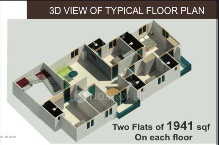 4 BHK Flat In Hmf Residency For Sale  In Attapur