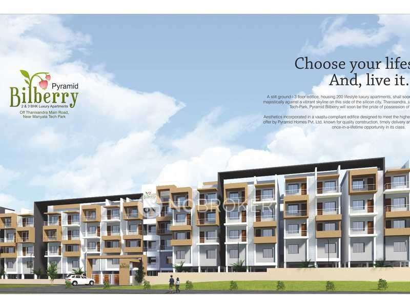 3 BHK Flat In Pyramid Bilberry  For Sale  In Thanisandra Main Road