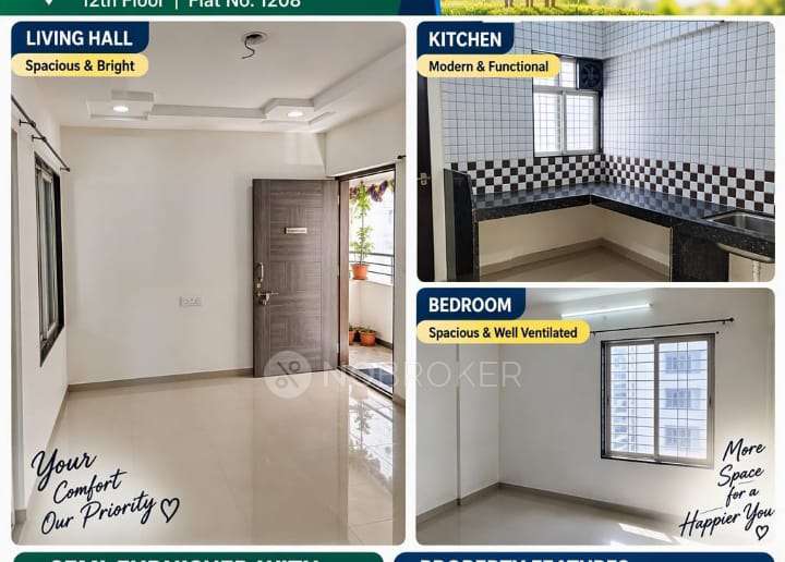 2 BHK Flat In Tanish Park for Rent In Charholi Budruk
