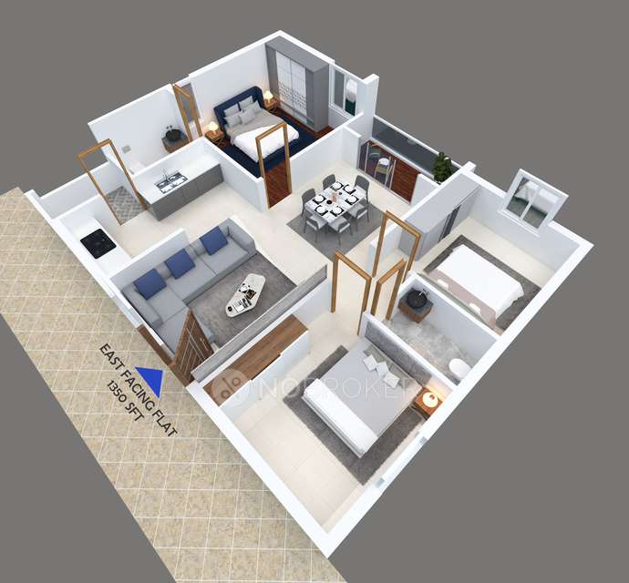 3 BHK Flat In Niketana For Sale  In Narsingi