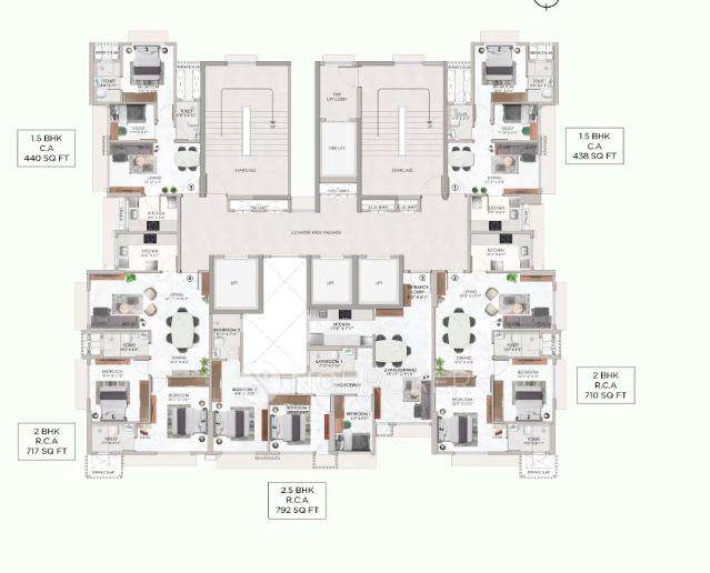 2 BHK Flat In Anant Siddhi For Sale  In Bhandup West