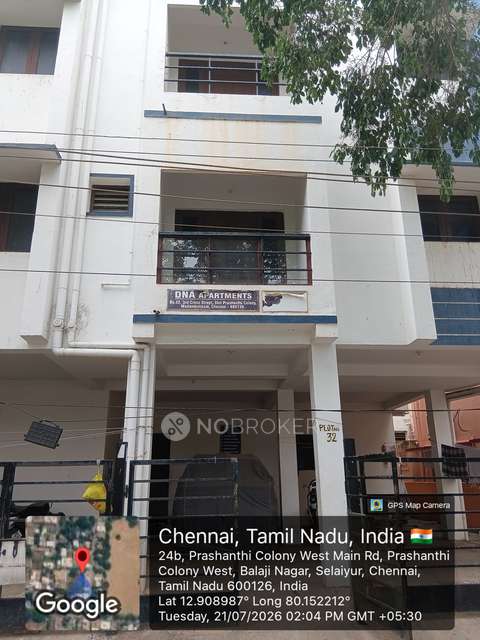 2 BHK Flat In Dna Appartments for Rent In Selaiyur