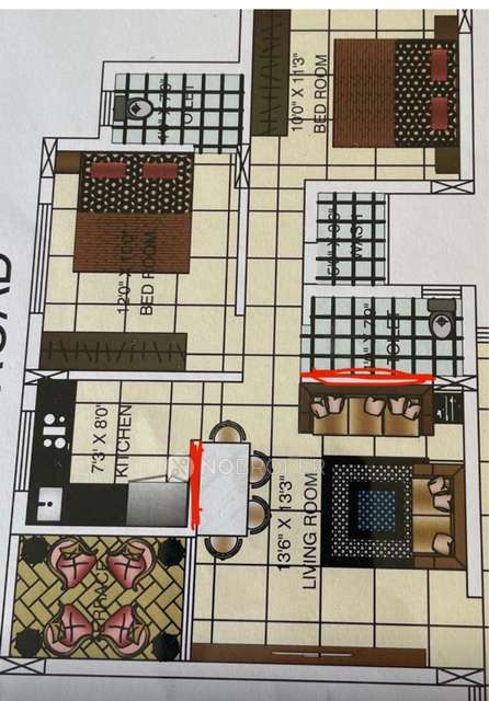 2 BHK Flat In Sai Apartment for Rent  In Mahim Rd
