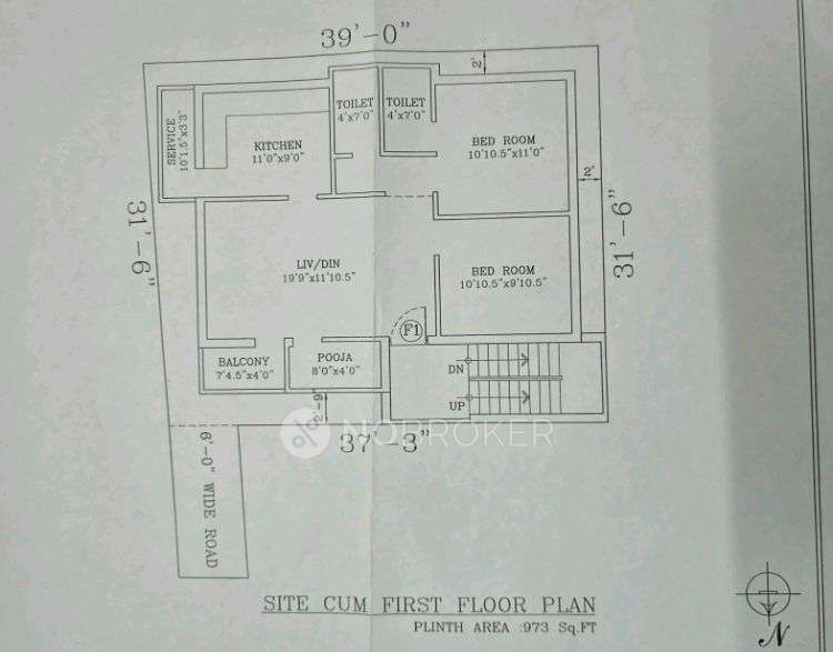 4 BHK House For Sale  In Vellakal Bus Stop