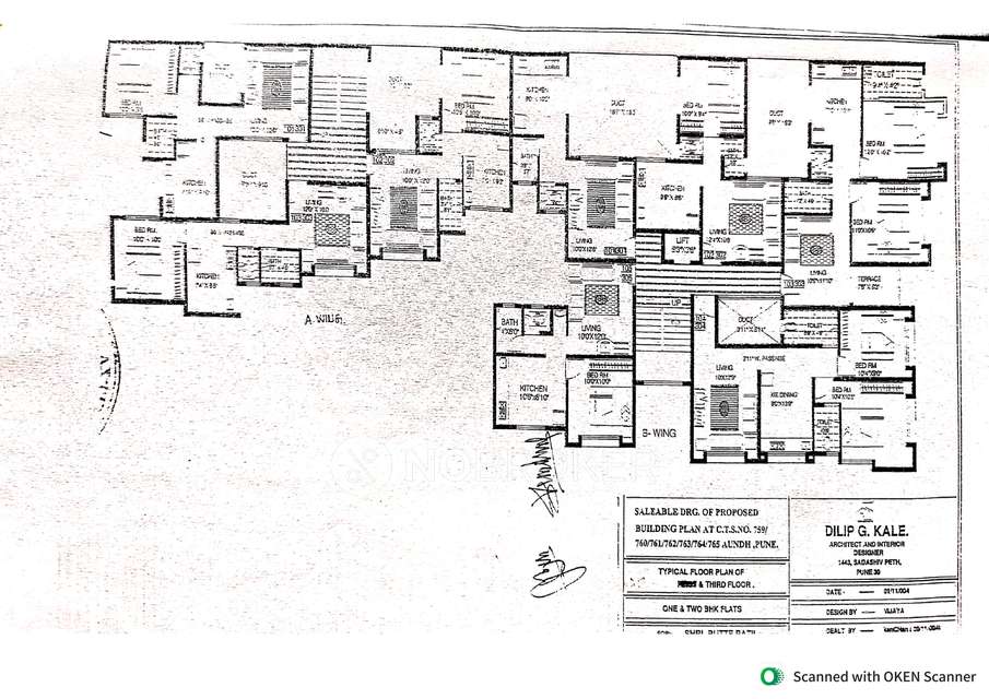 1 BHK Flat In Butte Patil Society For Sale  In Aundh