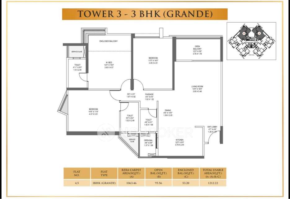 3 BHK Flat In Park Titan for Rent  In Hinjewadi