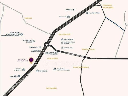 2 BHK Flat In Raunaq Avinya For Sale  In Chromepet