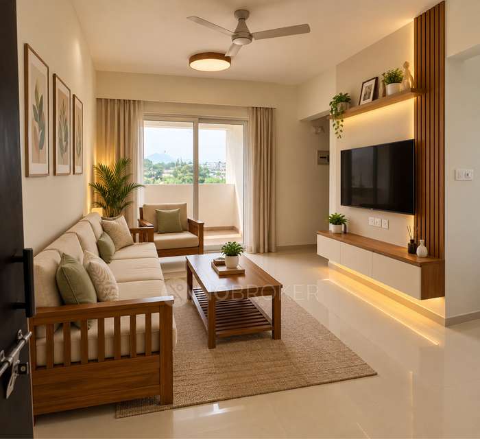 2 BHK Flat In Life Republic Harmony Residency for Rent In Nerhe