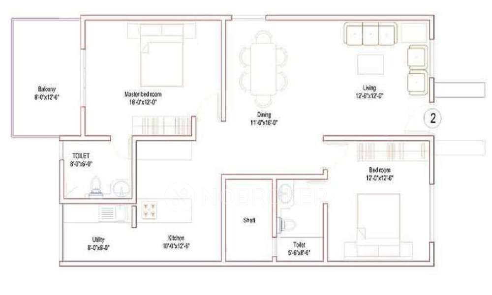 3 BHK Flat In Saipoorna Paradise, Hsr Layout For Sale  In Hsr Layout