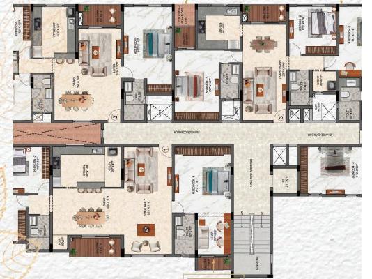 3 BHK Flat In Kg Rosetta For Sale  In Egmore