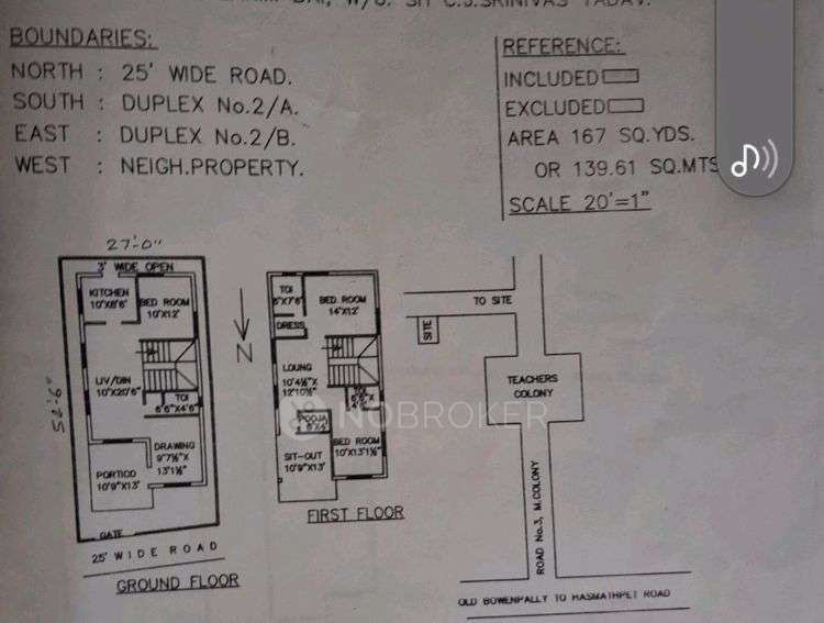 3 BHK House For Sale  In Old Bowenpally