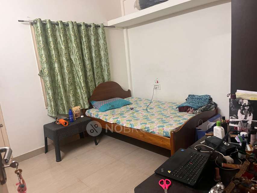 Shared Room for Female In 2 BHK  In Gurukrupa Apartment In Munnekolala