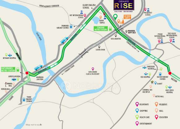 1 BHK Flat In Ornate Rise For Sale  In Bhiwandi