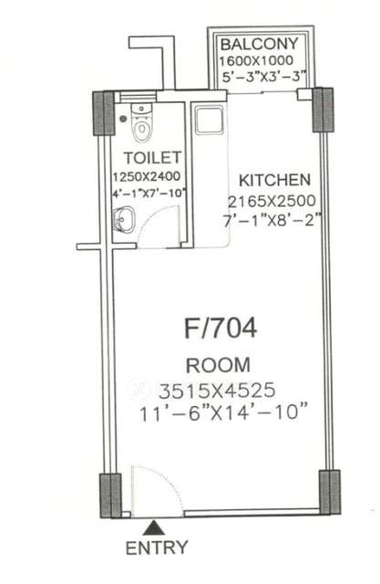 1 RK Flat In Dlf Commanders Court, Egmore, Chennai For Sale  In Egmore, Chennai