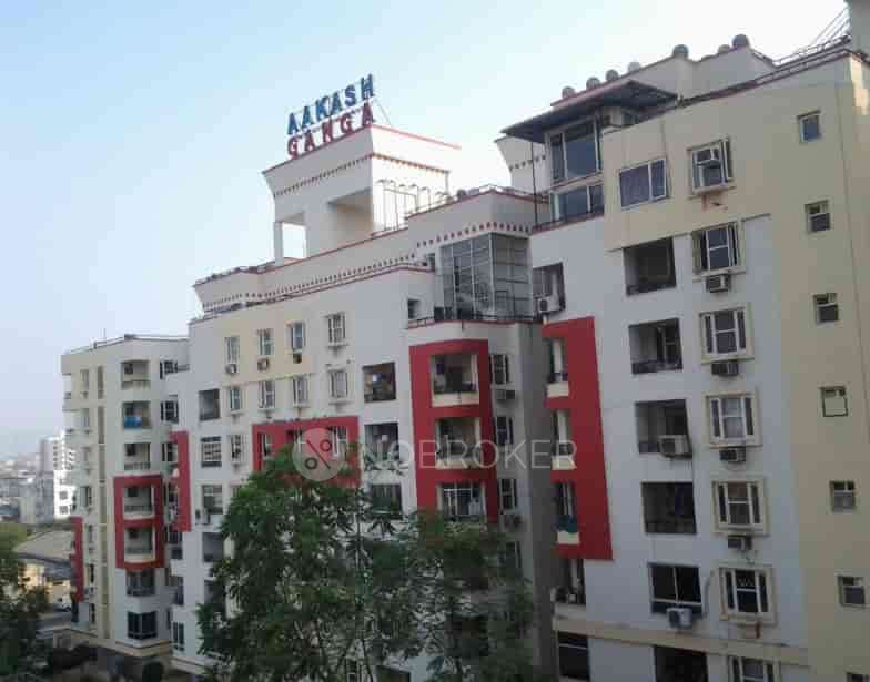 2 BHK Flat In Akashganga  for Rent  In Ganga Blues Phase Ii, Aakash Ganga Society