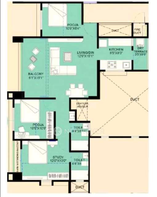 3 BHK Flat In Aishwaryam Comfort Gold For Sale  In Akurdi