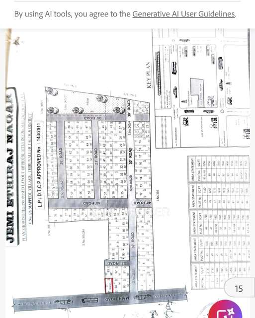 Plot For Sale  In Perambakkam
