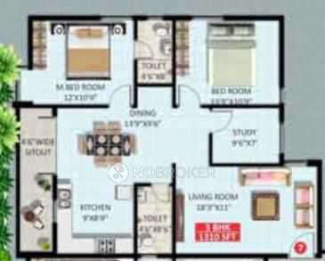 2 BHK Flat In Vr Vatika Apartment for Rent  In Hoskote, Bangalore