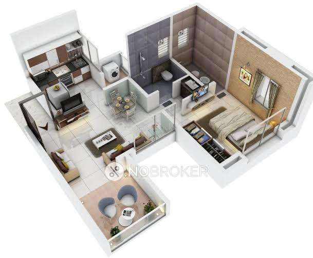 1 BHK Flat In Armada Society for Rent  In Hinjawadi