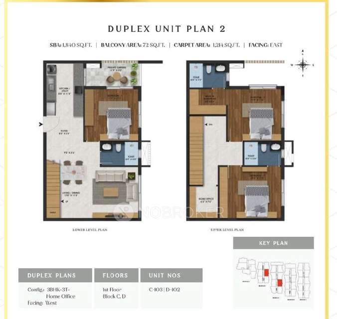 3 BHK Flat In Sbr Florenso  For Sale  In Krishnarajapuram