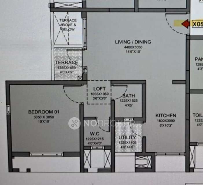 1 BHK Flat In Godrej Parkridge for Rent  In Kharadi