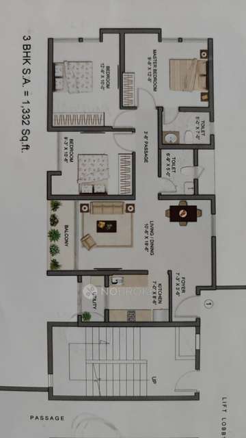 3 BHK Flat In Tata Amantra, Ranjnoli For Sale  In Saravali