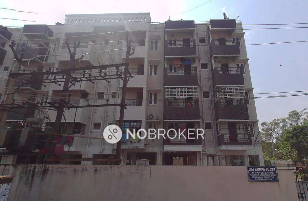 1 BHK House for Rent  In 106, 2nd St, Nehru Nagar, Krishnapuram, Ambattur, Chennai, Tamil Nadu 600053, India