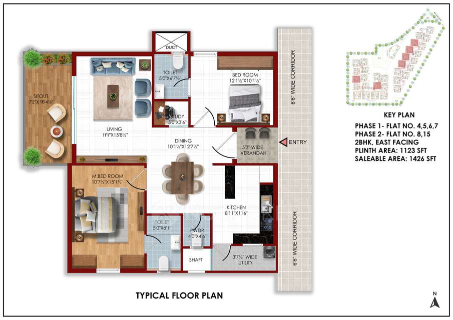2 BHK Flat In Invitation Solaris, Velmala for Rent In Velmala