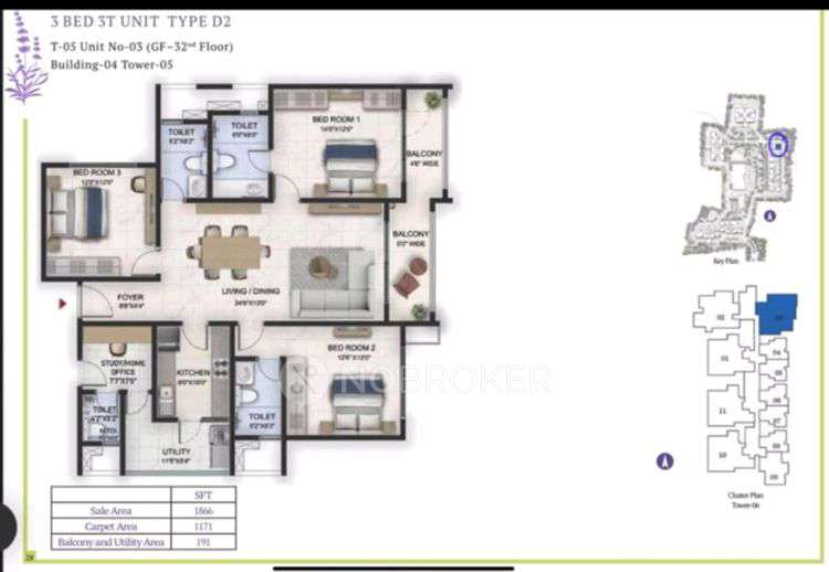 3 BHK Flat In Prestige Lavender Fields For Sale  In Varthur