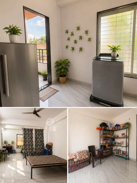 Shared Room for Female In 1 BHK  In New Building In Karve Nagar