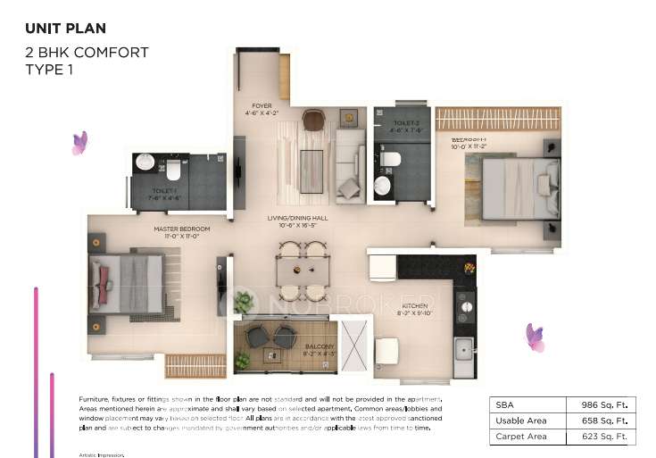 2 BHK Flat In Provident Botanico, Whitefield For Sale  In Provident Upstudios