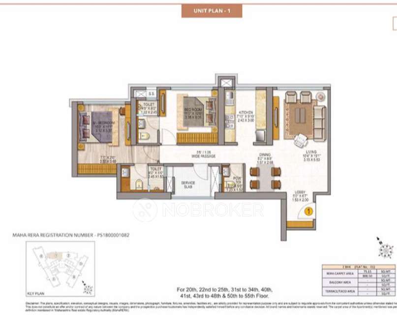 2 BHK Flat In Auris Serenity For Sale  In Malad West