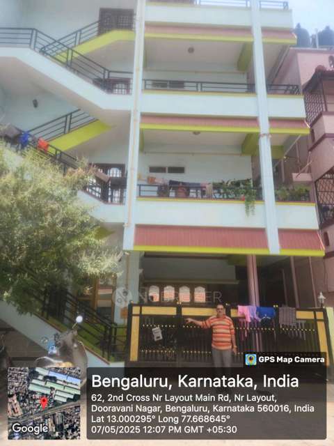 2 BHK House for Rent  In 50, Nr Layout, Dooravani Nagar, Bengaluru, Karnataka 560016, India