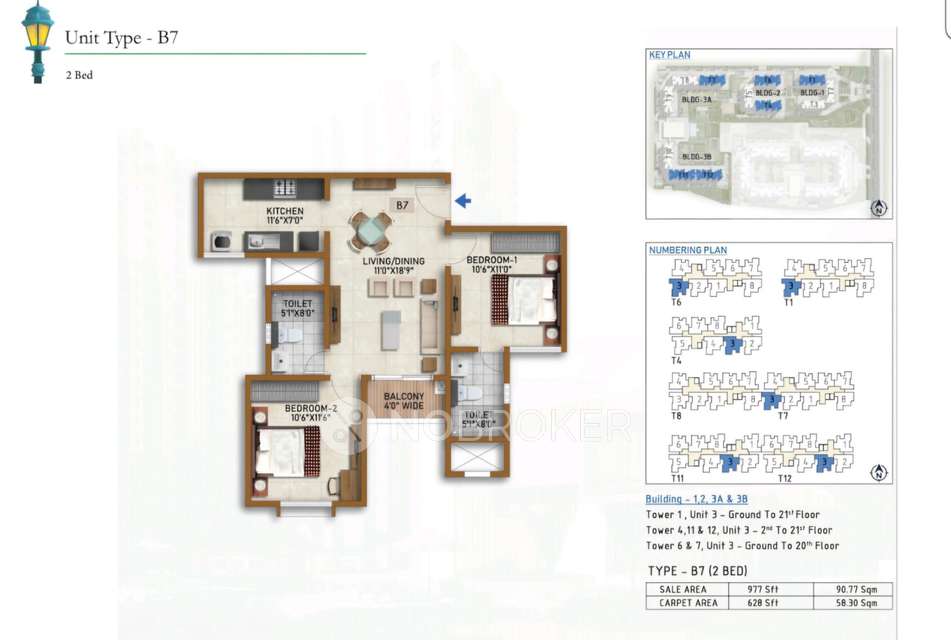 2 BHK Flat In Prestige Finsbury Park, Bagalur For Sale  In Prestige Finsbury Park