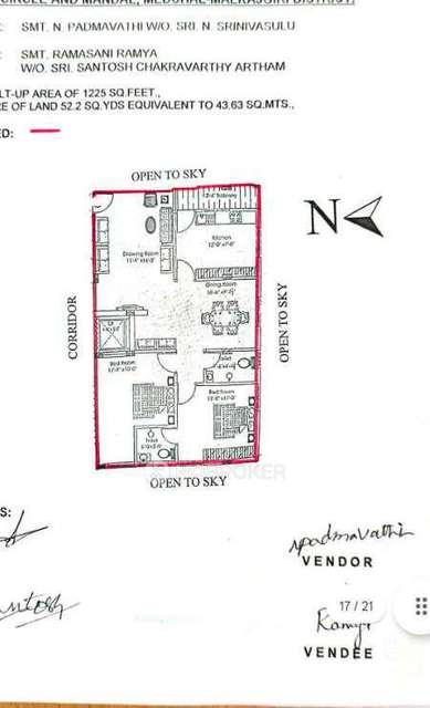 2 BHK Flat In Saket Township for Rent  In Kapra