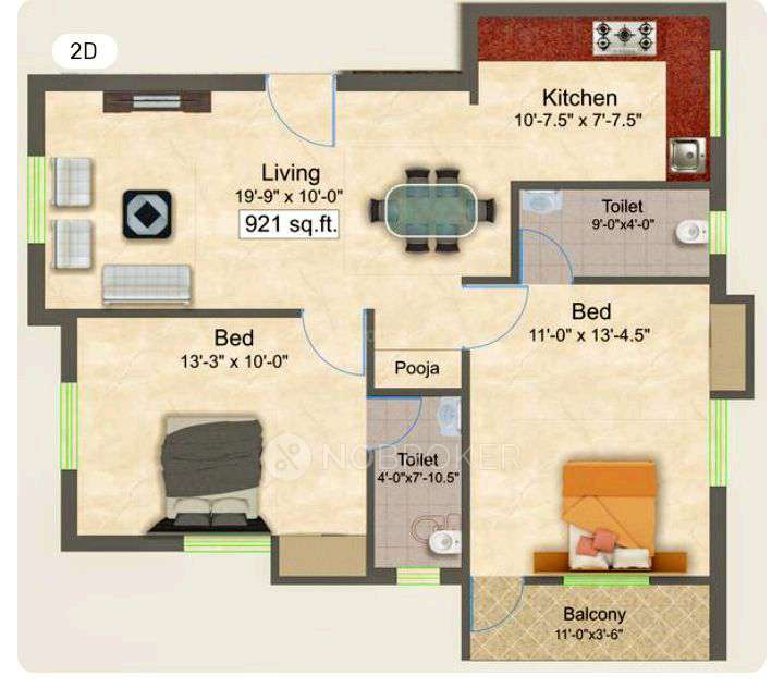 2 BHK Flat In Sri Sai Flats For Sale  In 46g2+fhg, Vivekananda Nagar Main Rd, Ganapathi Nagar, Vivekananda Nagar, Kolathur, Chennai, Tamil Nadu 600099, India