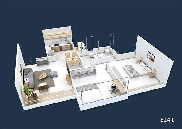 2 BHK Flat In Skyi Manas Lake for Rent In Bhukum