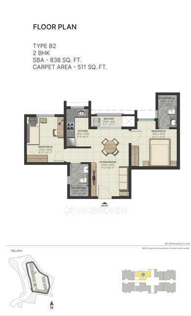 2 BHK Flat In Sobha Brooklyn For Sale  In  Thirumagondanahalli